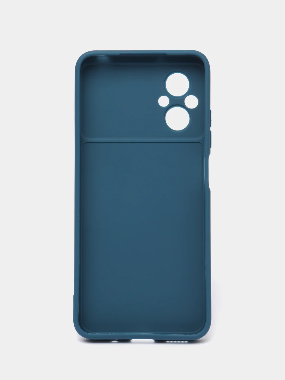 Синий силиконовый чехол для Xiaomi POCO M5 4G / M4 5G (Поко М5 4Г / М4 5 Джи), прозрачный