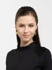 Желтый серьги "Мармеладные мишки"