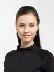 Голубой серьги "Мармеладные мишки"