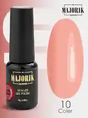 Коралловый гель-лак для ногтей Majorik Coler 10, 8 г