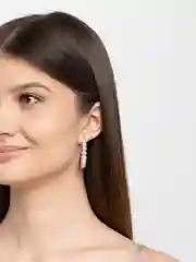 Серьги кольца жемчужные