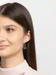 Серьги змеи металлические