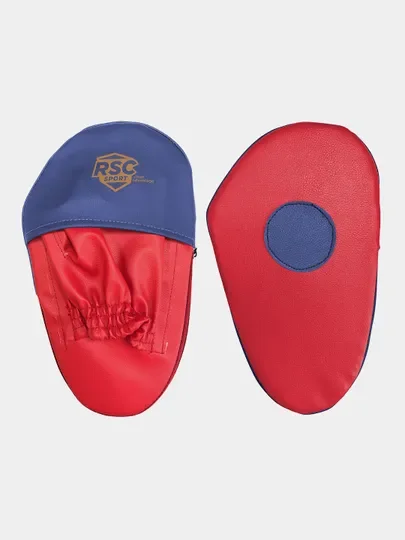 Синий лапа боксерская Indigo RSC COMBAT, прямая, большая, пара