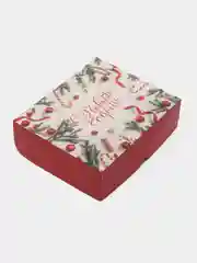 Мятный упаковка "Новогодняя коробка", 20 х 17 х 6 см