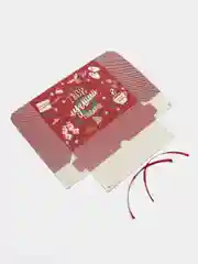 Алый упаковка "Новогодняя коробка", 20 х 17 х 6 см