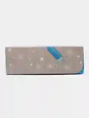 Синий упаковка "Новогодняя коробка", 20 х 17 х 6 см
