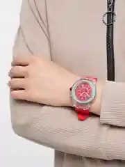 Красный часы женские наручные