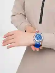 Синий часы женские наручные