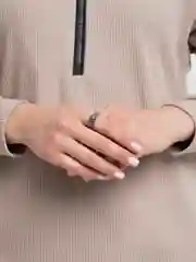 Серебряный кольцо "Щупальце осьминога"