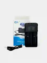 Зарядное устройство для аккумуляторов 18650, на две li ion батареи USB, 4.2 V, 2000 A