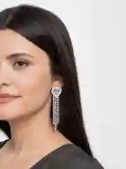 Серьги длинные вечерние