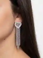 Серьги длинные вечерние