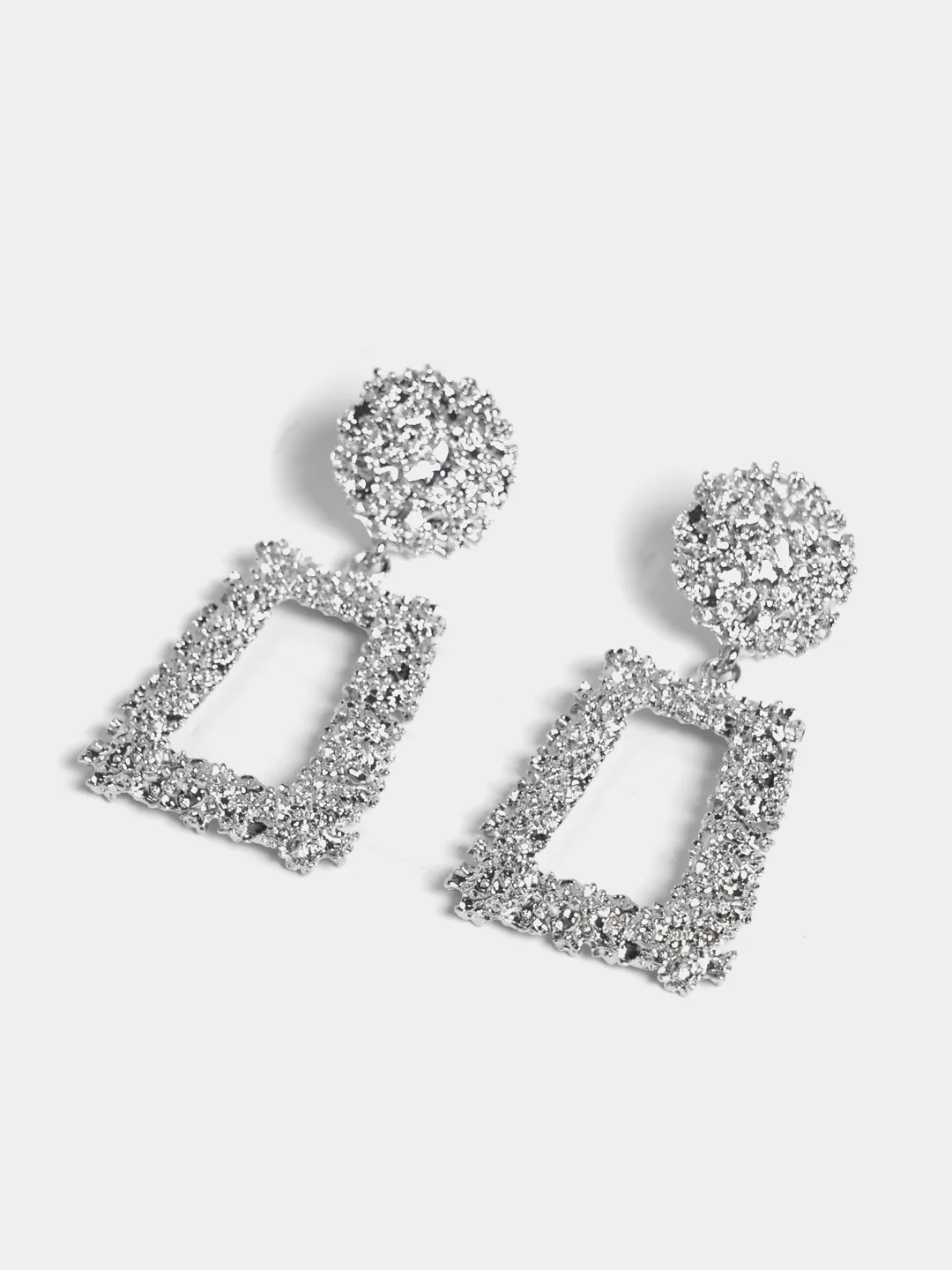 Серебряный серьги женские бижутерия длинные