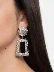 Серебряный серьги женские бижутерия длинные