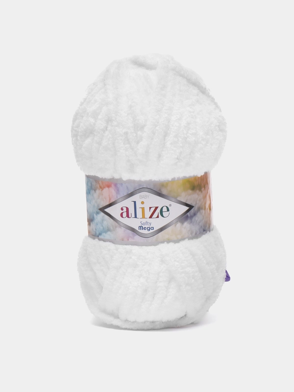 Пряжа Alize Softy Mega, 100г,70м