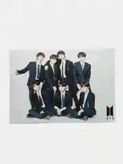 Серый плакаты BTS K-POP постеры