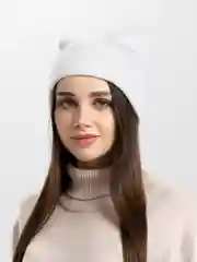 Белый шапка женская