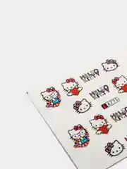 Индиго слайдер-дизайн для ногтей, водные наклейки "Hello Kitty", 12 видов