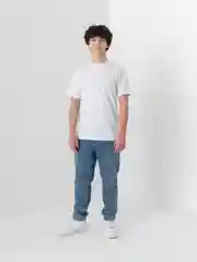 Белый футболка мужская