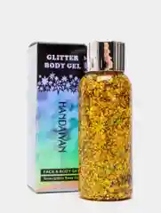 Белый глиттер - гель для лица, тела и волос, блестки Handaiyan Glitter