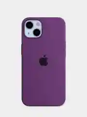 Багровый чехол силиконовый для iPhone 13, 13 Pro, 13 Pro Max, с закрытым низом