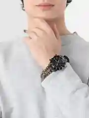 Лайм браслет тактический армейский, плетеный, паракордовый, с часами