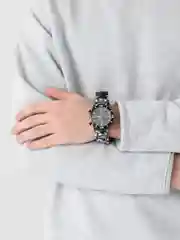 Хаки браслет тактический армейский, плетеный, паракордовый, с часами