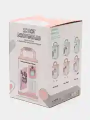 Бирюзовый копилка-сейф с купюроприемником и отпечатком пальцев