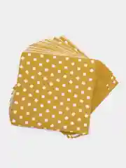 Золотой салфетки "С днем рождения", детские, бумажные, 20 штук
