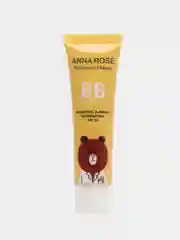 Желтый bb-крем для лица Anna Rose SPF 50, увлажняющий, светло-бежевый, 30 мл
