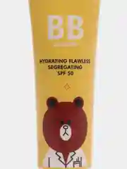 Желтый bb-крем для лица Anna Rose SPF 50, увлажняющий, светло-бежевый, 30 мл