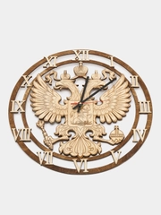 Оригинальные настенные часы с орлом