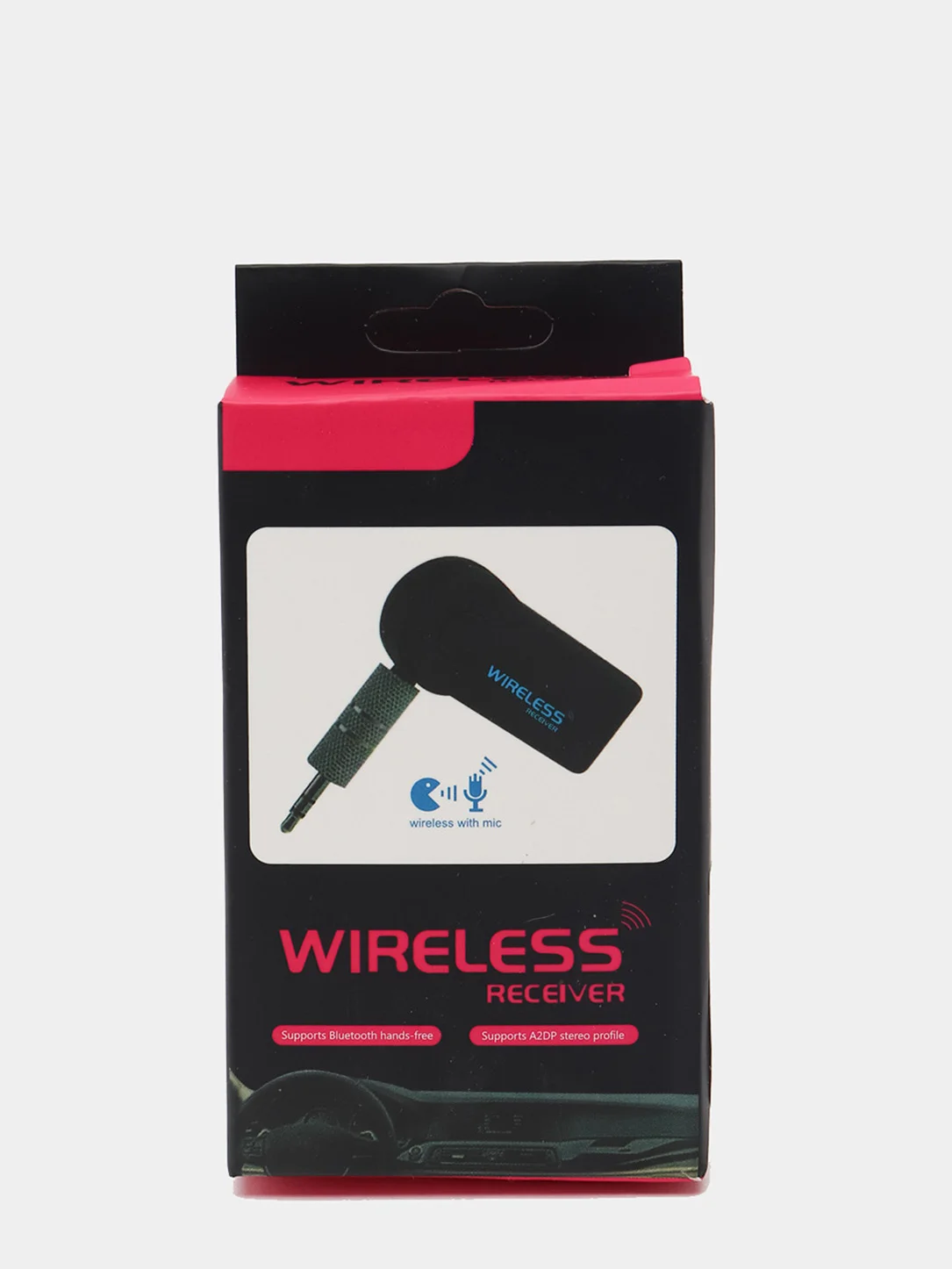 Черный bluetooth AUX адаптер 3, 5 мм приемник