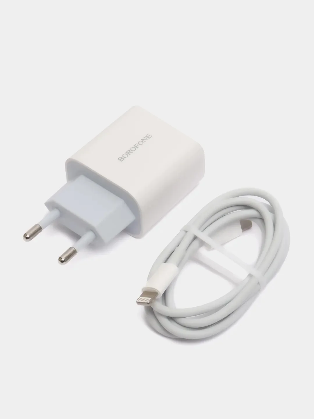 Блок питания для Apple Type-C / Lightning 20W Borofone BA38A, быстрая зарядка для iphone