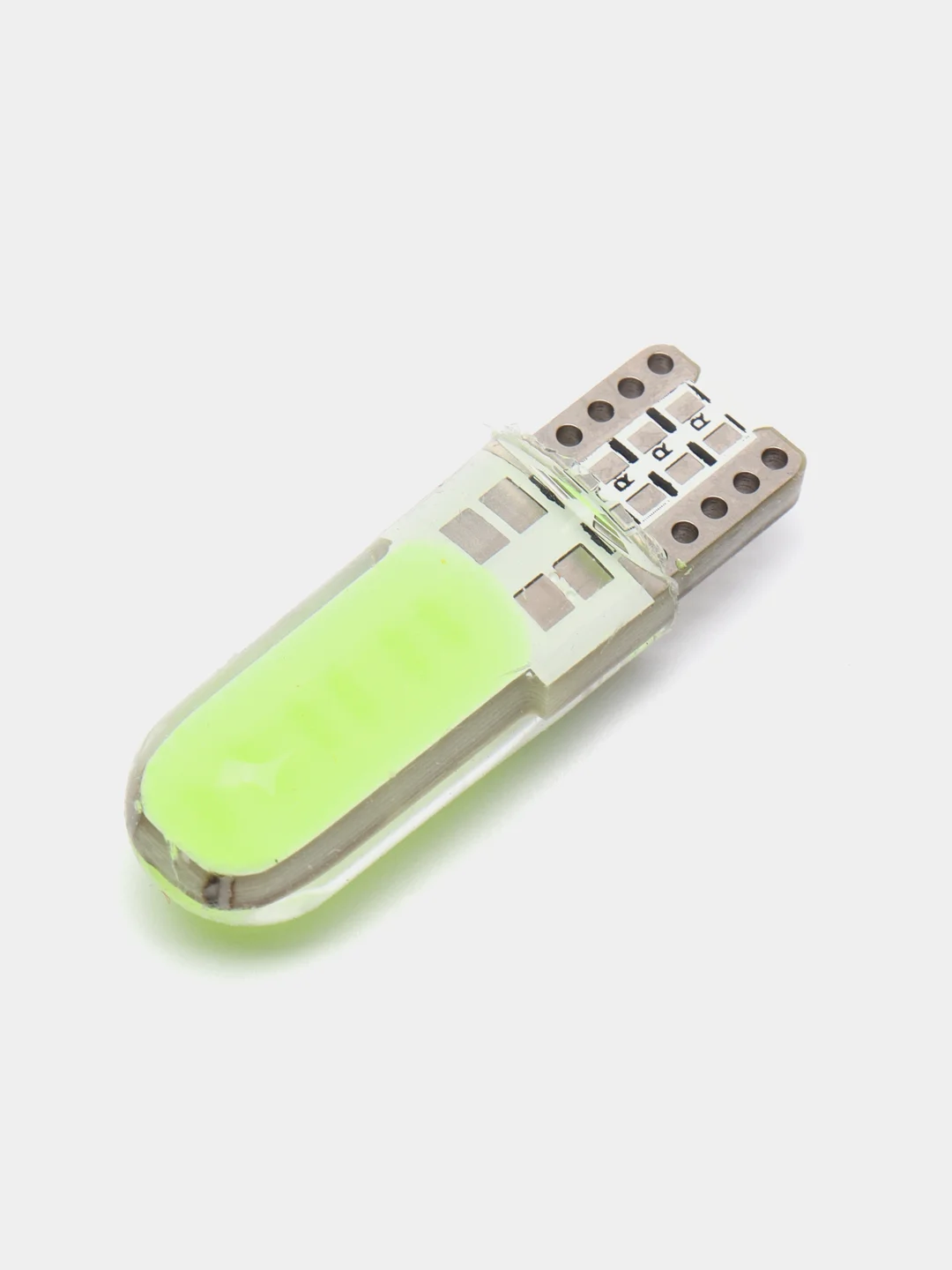 Зеленый светодиодные габаритные LED лампы W5W T10 1
