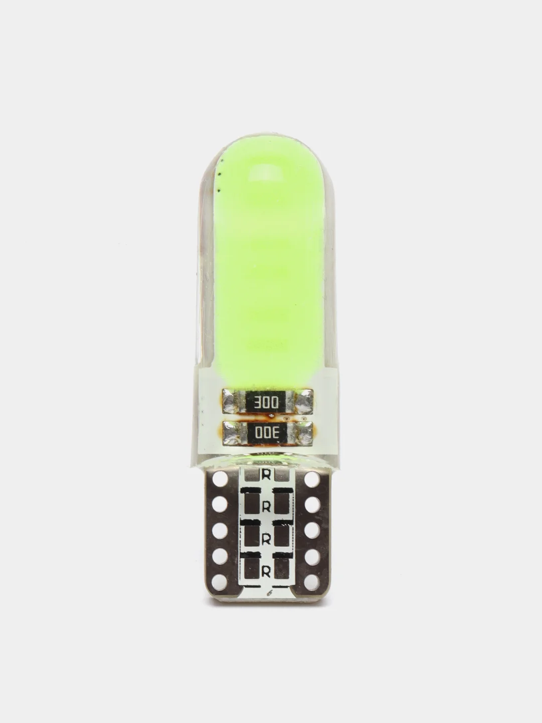 Зеленый светодиодные габаритные LED лампы W5W T10 1
