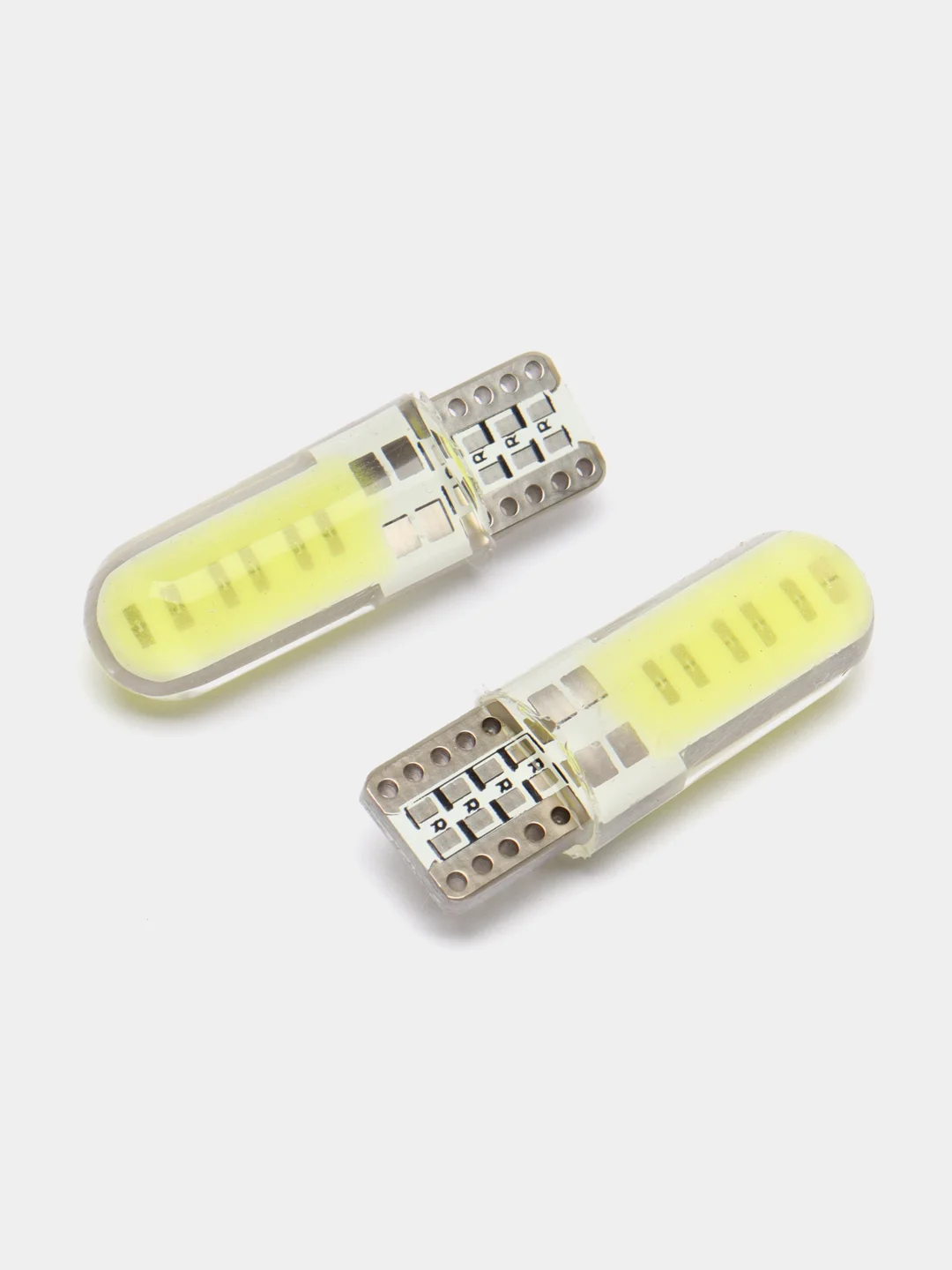 Белый светодиодные габаритные LED лампы W5W T10 1