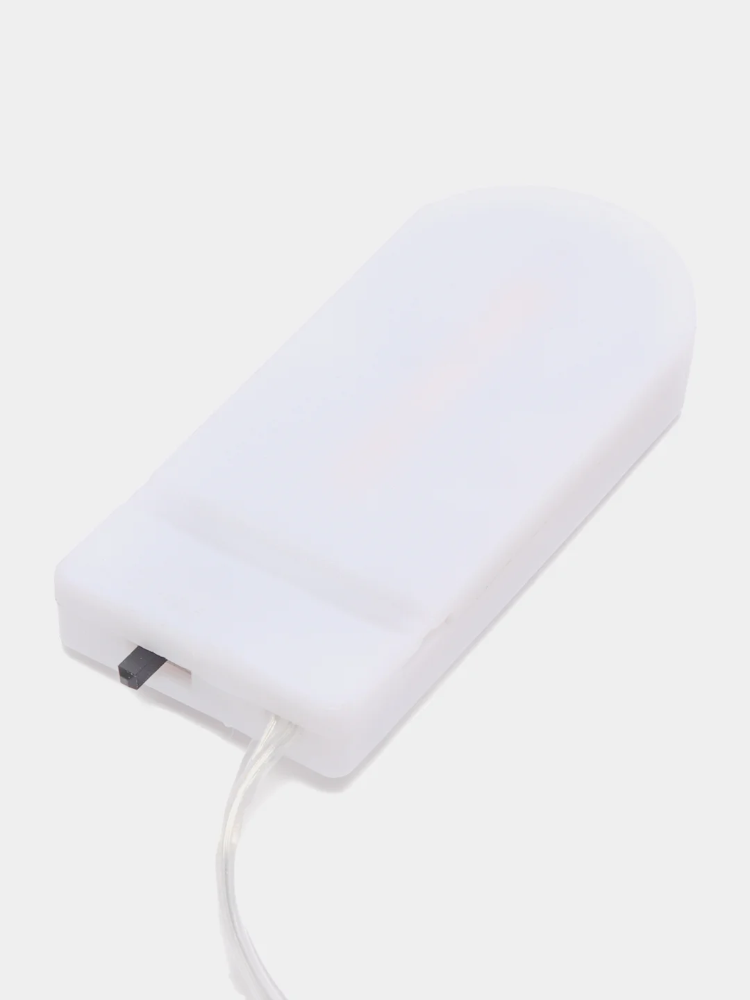 Белый светодиодная гибкая гирлянда 2-3 м на батарейках и USB, 20-30 диодов