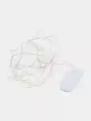 Прозрачный светодиодная гибкая гирлянда 2-3 м на батарейках и USB, 20-30 диодов