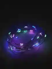 Прозрачный светодиодная гибкая гирлянда 2-3 м на батарейках и USB, 20-30 диодов