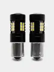 Белый светодиодные LED лампы T20, комплект 2 штуки - 1156, 1157, 7443