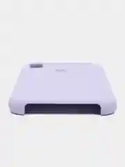 Лавандовый чехол для iPhone XR, 11, 12, 13, 14, Pro, Pro Max, силиконовый, с логотипом