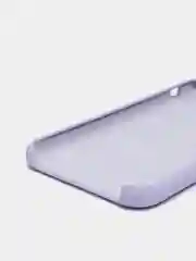 Лавандовый чехол для iPhone XR, 11, 12, 13, 14, Pro, Pro Max, силиконовый, с логотипом