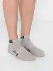 Серый носки мужские, спортивные, короткие