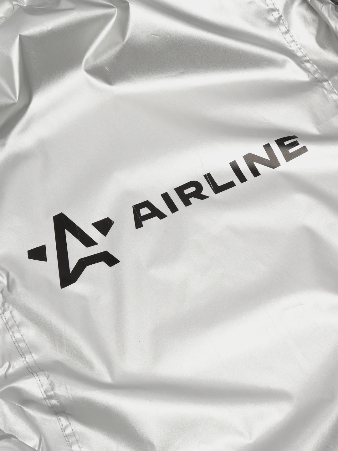 Чехол-тент на мотоцикл защитный Airline, М, универсальный, серый, 225 х 90 х 110 см