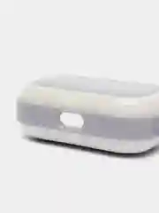 Белый защитный чехол для наушников Apple Airpods Pro