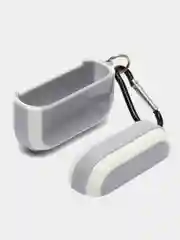 Белый защитный чехол для наушников Apple Airpods Pro