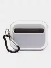 Белый защитный чехол для наушников Apple Airpods Pro