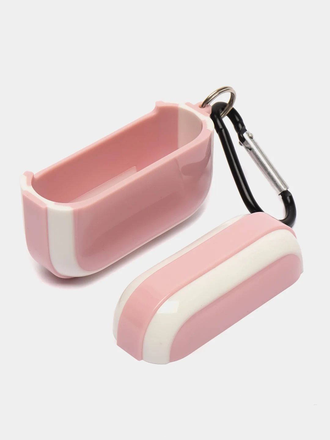 Розовый защитный чехол для наушников Apple Airpods Pro