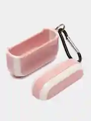 Розовый защитный чехол для наушников Apple Airpods Pro